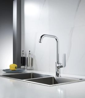 Смеситель для кухни Knotlor KN-61, хром